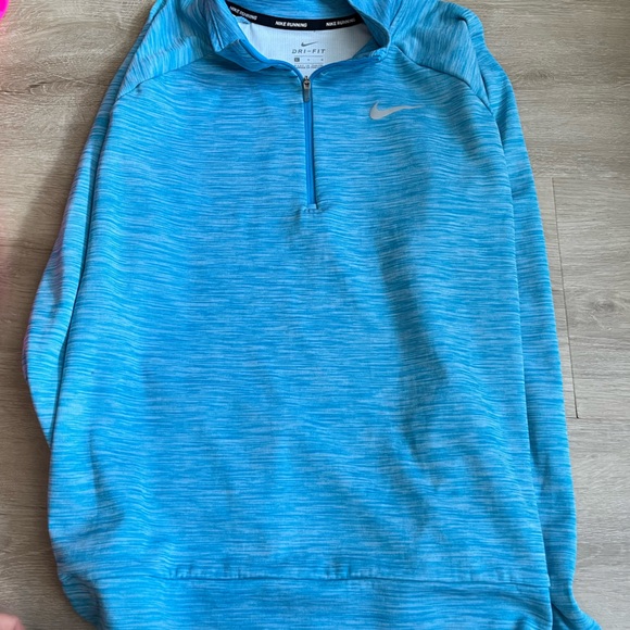 Nike Dri Fit Running Quarter Zip Pullover Bundle Sz Thumbholes - Picture 3 of 11